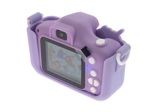 Детская игрушка фотоаппарат X10S сиреневый оптом, в розницу Центр Компаньон фото 3
