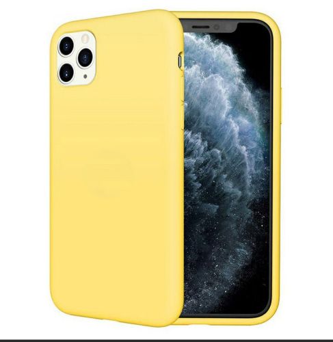 Чехол-накладка для iPhone 11 Pro Max VEGLAS SILICONE CASE NL лимонный (37) оптом, в розницу Центр Компаньон