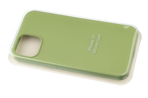 Чехол-накладка для iPhone 13 SILICONE CASE закрытый оливковый (1) оптом, в розницу Центр Компаньон фото 2