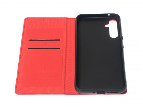 Чехол-книжка для Samsung A346E A34 VEGLAS RICH красный - фото фото 3