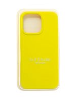 Купить Чехол-накладка для iPhone 15 Pro Max SILICONE CASE закрытый лимонный (37) оптом, в розницу в ОРЦ Компаньон