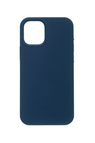 Чехол-накладка для iPhone 12 Mini SILICONE TPU поддержка MagSafe темно-синий коробка - оптовая продажа Чехол-накладка для iPhone 12 Mini SILICONE TPU поддержка MagSafe темно-синий коробка - фото