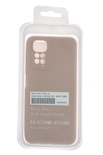 Чехол-накладка для XIAOMI Redmi Note 11S SILICONE CASE OP закрытый светло-розовый (18) оптом, в розницу Центр Компаньон фото 4