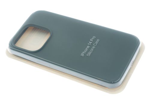 Чехол-накладка для iPhone 14 Pro SILICONE CASE закрытый хвойно-зеленый (58) оптом, в розницу Центр Компаньон фото 2