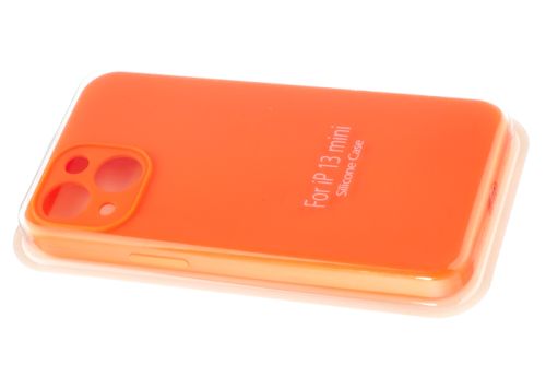 Чехол-накладка для iPhone 13 Mini VEGLAS SILICONE CASE NL Защита камеры коралловый (27) оптом, в розницу Центр Компаньон фото 2