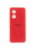 Купить Чехол-накладка для HUAWEI Honor X7 VEGLAS SILICONE CASE закрытый красный (1) оптом, в розницу в ОРЦ Компаньон