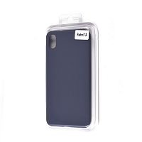 Чехол-накладка для XIAOMI Redmi 7A VEGLAS SILICONE CASE закрытый темно-синий (8) - фото
