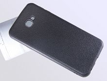 Купить Чехол-накладка для Samsung J415 J4+ 2018 FASHION LITCHI TPU черный оптом, в розницу в ОРЦ Компаньон