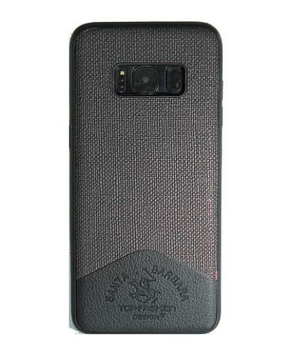 Чехол-накладка для Samsung G950 S8 TOP FASHION Santa Barbara TPU черный пакет оптом, в розницу Центр Компаньон
