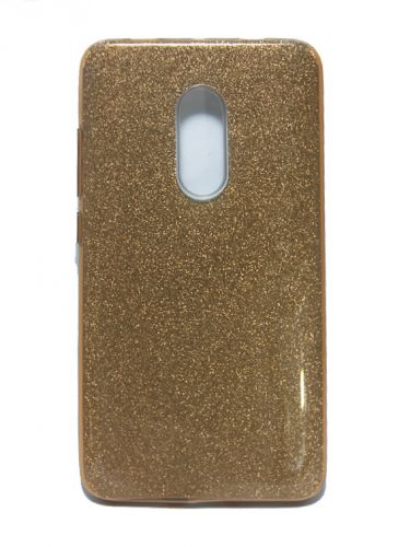 Чехол-накладка для XIAOMI Redmi Note 4X JZZS Shinny 3в1 TPU золото - оптовая продажа Чехол-накладка для XIAOMI Redmi Note 4X JZZS Shinny 3в1 TPU золото - фото
