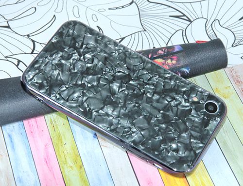 Чехол-накладка для iPhone XR SPANGLES GLASS TPU черный																														 оптом, в розницу Центр Компаньон фото 3