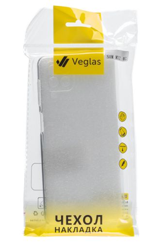 Чехол-накладка для Samsung M325F M32 VEGLAS Air прозрачный оптом, в розницу Центр Компаньон фото 3