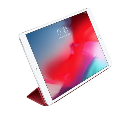 Чехол-подставка для iPad Air 2019 EURO 1:1 кожа красный оптом, в розницу Центр Компаньон фото 3