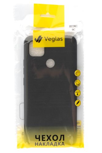Чехол-накладка для XIAOMI Redmi 9C VEGLAS Air Matte черный оптом, в розницу Центр Компаньон фото 3