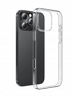 Чехол-накладка для iPhone 16 Pro Max HOCO LIGHT TPU прозрачный - фото