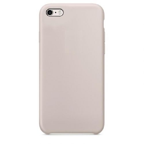 Чехол-накладка для iPhone 6/6S VEGLAS SILICONE CASE кремовый (11) - фото