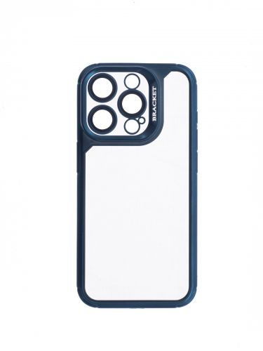 Чехол-накладка для iPhone 15 Pro VEGLAS Bracket Lens синий оптом, в розницу Центр Компаньон