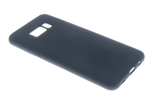 Чехол-накладка для Samsung G955F S8 Plus SILICONE CASE OP закрытый черный (3) оптом, в розницу Центр Компаньон фото 2