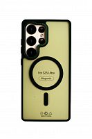 Чехол-накладка для Samsung S938 S25 Ultra VEGLAS Fog Magnetic зеленый - фото