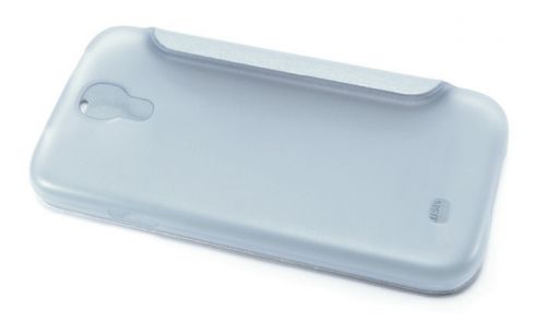 Чехол-книжка для Samsung i9500 HOCO ICE серый ГОРИЗОНТ - фото фото 3