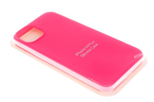 Чехол-накладка для iPhone 14 Plus VEGLAS SILICONE CASE NL закрытый ярко-розовый (29) оптом, в розницу Центр Компаньон фото 2