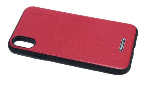 Чехол-накладка для iPhone X/XS NUOKU JZ TPU красный - фото фото 3