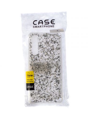 Чехол-накладка для HUAWEI P30 GLITTER TPU серебро - оптовая продажа фото 4 Чехол-накладка для HUAWEI P30 GLITTER TPU серебро - фото фото 4