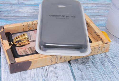 Чехол-накладка для Samsung G530/G532 J2 Prime SILICONE CASE черный - фото фото 2