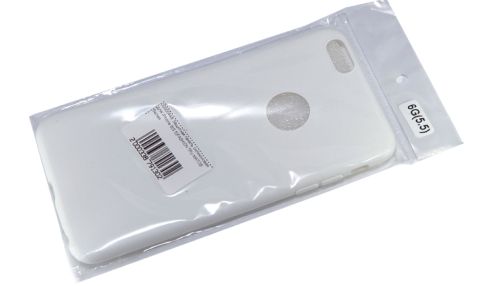 Чехол-накладка для iPhone 6/6S Plus  FASHION TPU МАТОВ белая оптом, в розницу Центр Компаньон фото 2