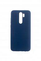 Чехол-накладка для XIAOMI Redmi Note 8 Pro SILICONE CASE NL OP закрытый темно-синий (8) - фото