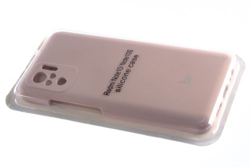 Чехол-накладка для XIAOMI Redmi Note 10 SILICONE CASE закрытый светло-розовый (18) оптом, в розницу Центр Компаньон фото 2