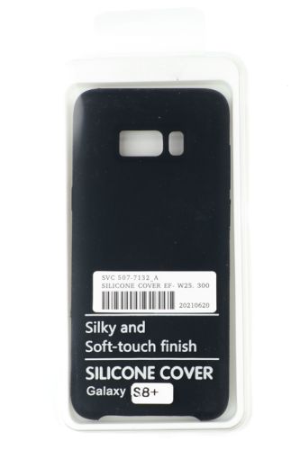 Чехол-накладка для Samsung G955H S8 Plus SILICONE CASE OP черный (3) оптом, в розницу Центр Компаньон фото 4