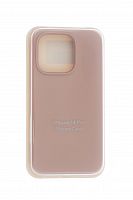 Чехол-накладка для iPhone 14 Pro SILICONE CASE закрытый светло-розовый (19) - фото