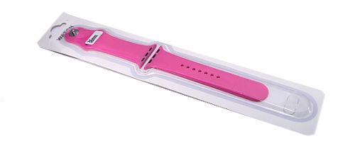 Ремешок для Apple Watch Sport 38/40/41mm ярко-розовый (29) оптом, в розницу Центр Компаньон фото 2