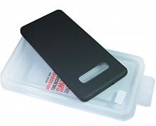 Чехол-накладка для Samsung G975F S10 Plus SOFT TOUCH TPU черный - фото