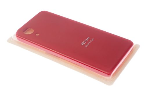Чехол-накладка для Samsung A032F A03 Core SILICONE CASE закрытый красный (1) оптом, в розницу Центр Компаньон фото 2