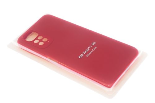 Чехол-накладка для XIAOMI Redmi Note 11 SILICONE CASE NL закрытый красный (1) оптом, в розницу Центр Компаньон фото 2