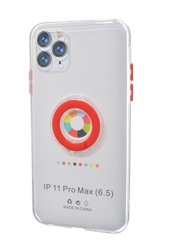 Чехол-накладка для iPhone 11 Pro Max NEW RING TPU красный оптом, в розницу Центр Компаньон фото 2