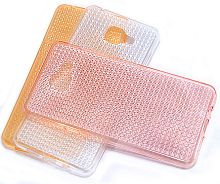 Купить Чехол-накладка для Samsung A310 FASHION TPU DIAMOND розовый оптом, в розницу в ОРЦ Компаньон