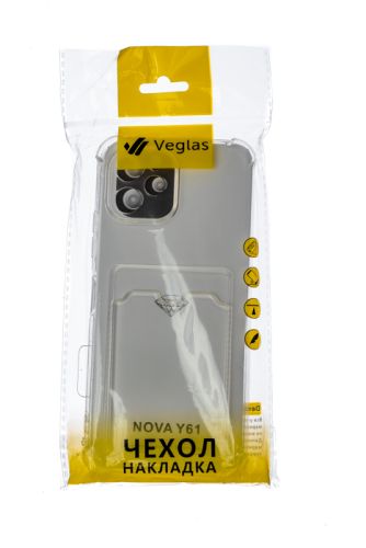 Чехол-накладка для HUAWEI Nova Y61 VEGLAS Air Pocket прозрачный оптом, в розницу Центр Компаньон фото 4