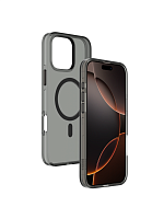 Чехол-накладка для iPhone 16 Pro K-DOO Air Carbon черный - фото