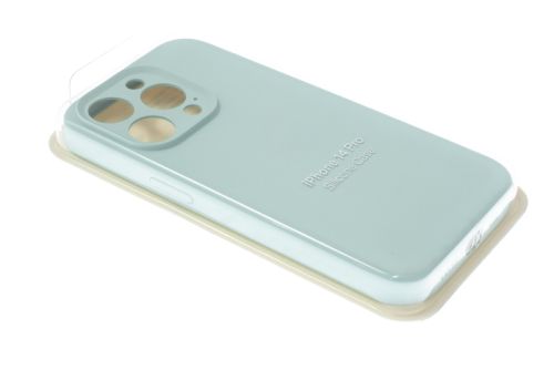 Чехол-накладка для iPhone 14 Pro SILICONE CASE Защита камеры светло-бирюзовый (46) оптом, в розницу Центр Компаньон фото 2