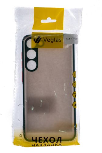 Чехол-накладка для Samsung S916B S23 Plus VEGLAS Fog зеленый оптом, в розницу Центр Компаньон фото 3