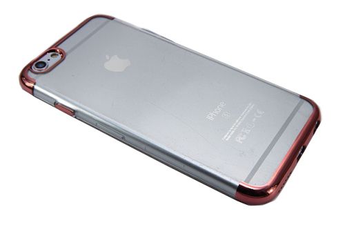 Чехол-накладка для iPhone 6/6S ELECTROPLATED TPU розовое золото оптом, в розницу Центр Компаньон фото 2