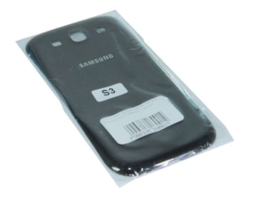 Крышка задняя ААА для Samsung i9300 GalSIII черный оптом, в розницу Центр Компаньон фото 2