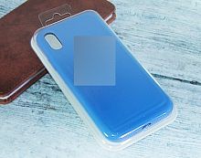 Купить Чехол-накладка для iPhone X/XS SILICONE CASE закрытый синий (3) оптом, в розницу в ОРЦ Компаньон