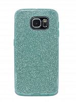 Чехол-накладка для Samsung G930 S7 JZZS Shinny 3в1 TPU зеленая - фото