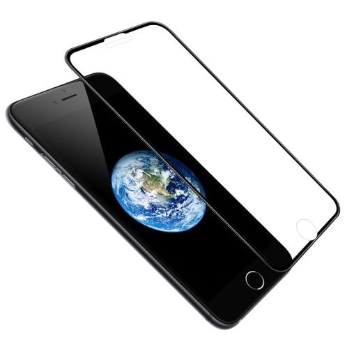 Защитное стекло для iPhone 7/8 Plus 3D HOCO Nano A12 черный оптом, в розницу Центр Компаньон