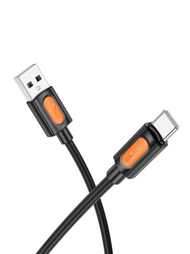 Кабель USB Type-C BOROFONE BX114 Structure 3A 1м черный - оптовая продажа фото 2 Кабель USB Type-C BOROFONE BX114 Structure 3A 1м черный - фото фото 2