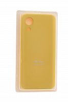Чехол-накладка для Samsung A032F A03 Core SILICONE CASE закрытый желтый (20) - фото